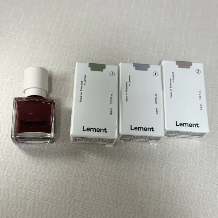 [BUNJANG] Lement New Nail Polish Bundle Set / [새상품]르멘트 신상 네일 4종 일괄
