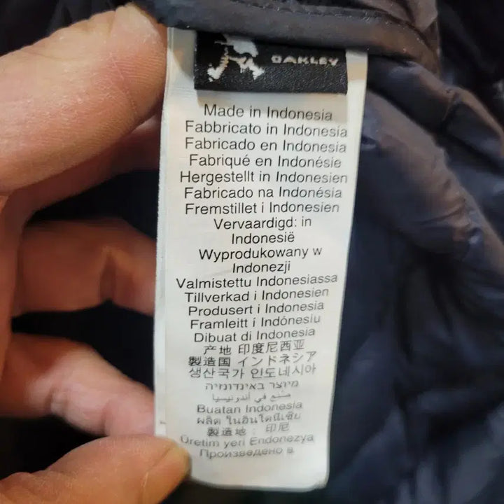 [BUNJANG] Oakley Omni Lightweight Padded Jacket - Black - L / 정품 오클리 옴니 경량패딩 블랙 L