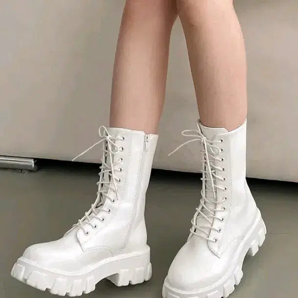 [BUNJANG] Middle Walker 235 Boots / 미들 워커235