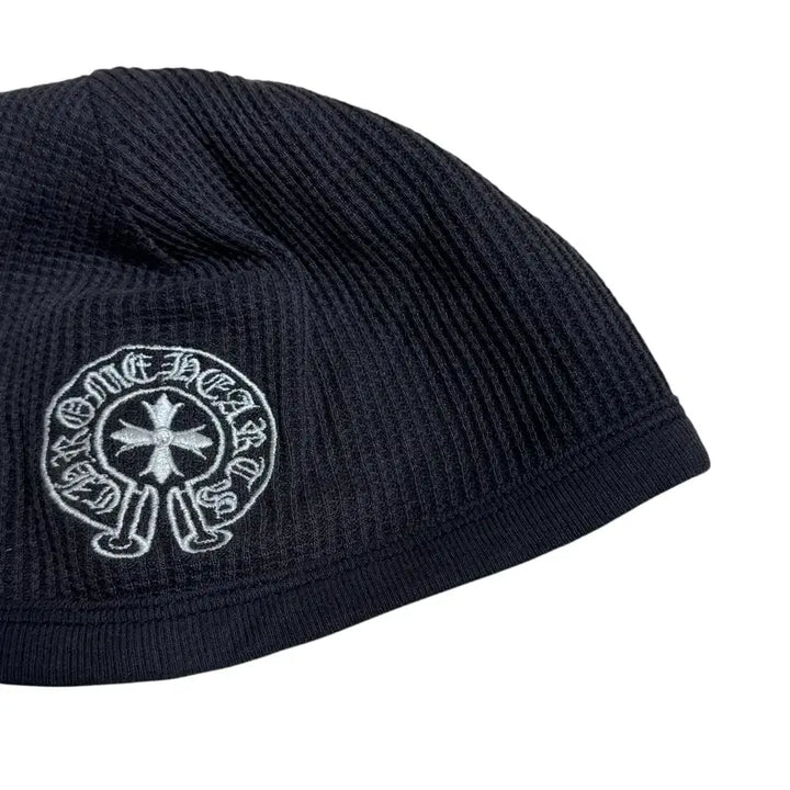 [BUNJANG] Chrome Hearts Horseshoe Waffle Beanie / 00s 크롬하츠 호스슈 와플 비니