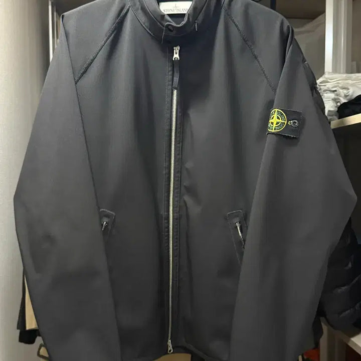 [BUNJANG] Stone Island Softshell Jacket XL / 스톤 아일랜드 와펜 소트쉘 집업 자켓 XL