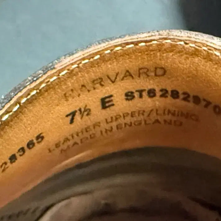 [BUNJANG] Crockett & Jones Harvard Cordovan Black 7.5 / 크로켓앤존스 하버드 코도반 블랙 7.5