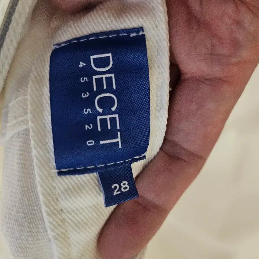 [BUNJANG] Dekete DCPT007 Ivory Wide Pants / 데케트 와이드팬츠 DCPT007 아이보리