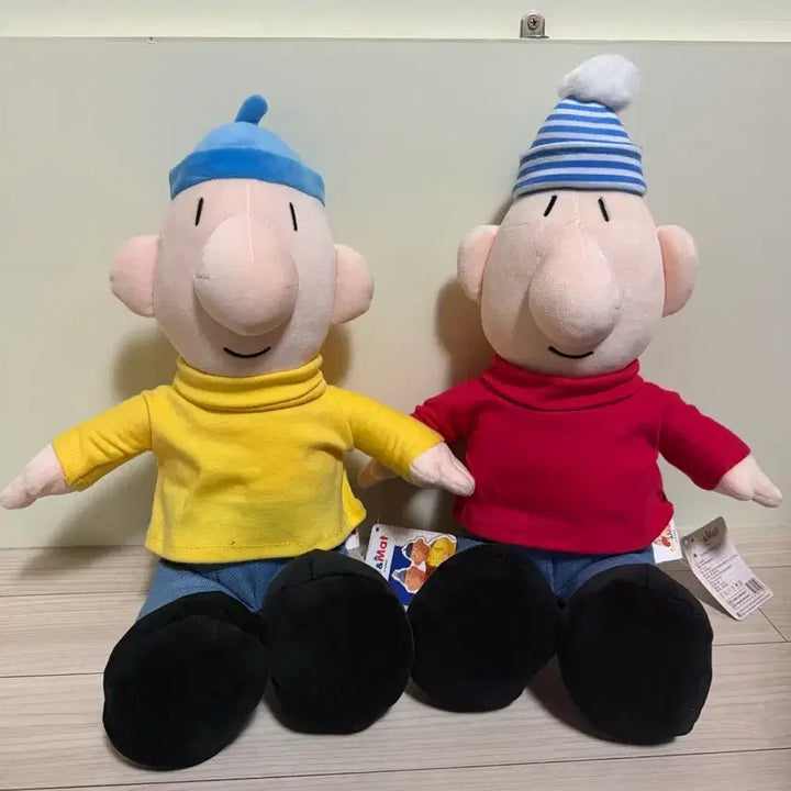 [BUNJANG] Pat and Mat Doll Set / [일괄] 패트와매트 중형 인형 세트