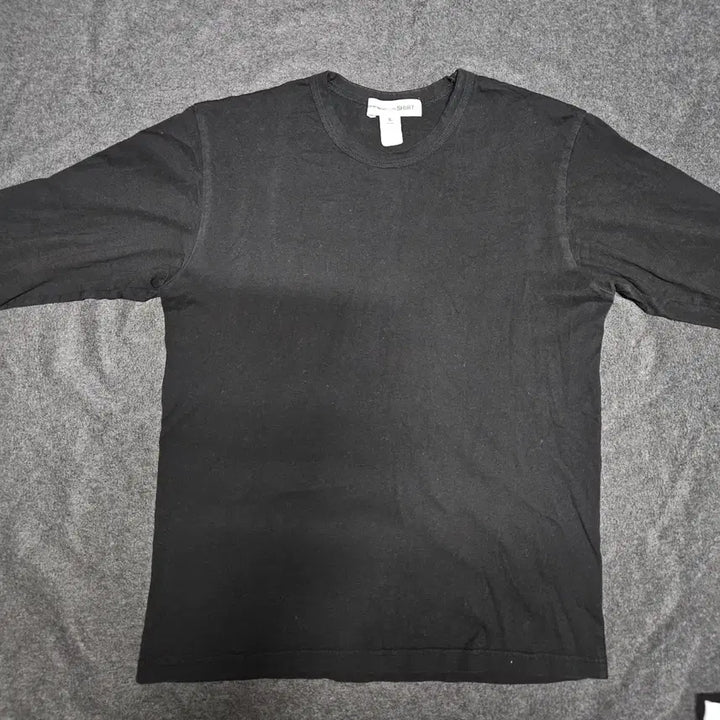 [BUNJANG] Comme des Garcons Back Logo Long Sleeve T-shirt / 꼼데가르송 셔츠 백로고 긴팔티 롱슬리브 xl 화이트 블랙