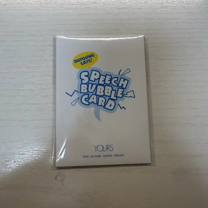 [BUNJANG] NCT Doyoung Speech Bubble Card Set / 도영 앙콘 앰디 포카 세트 스피치 버블 카드