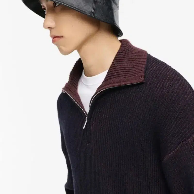 [SOLD OUT] 유니클로, H&amp;M 반집업 니트 m [100]