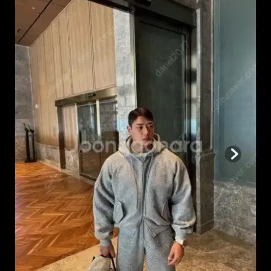 [BUNJANG] VOLANTE Chad-Mylon Gray Bottoms (Size 1) / 볼란테 차드말론 그레이 하의 1사이즈