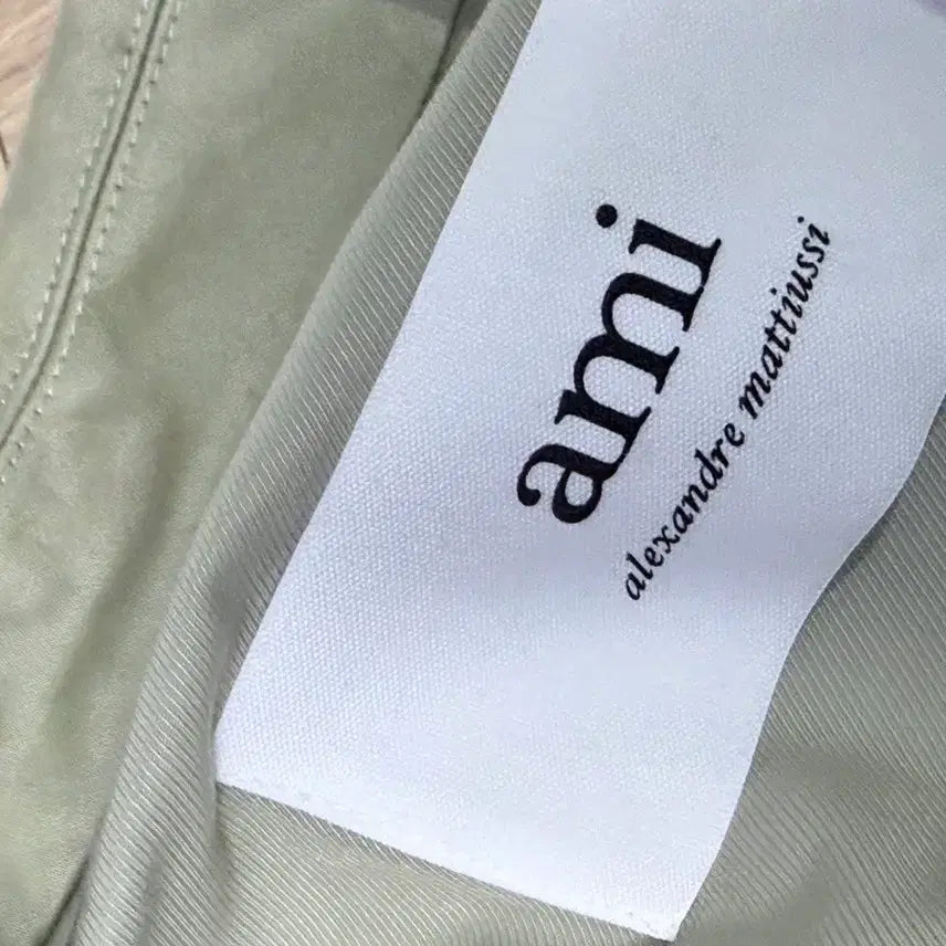 [BUNJANG] AMI Small Heart Logo Bomber Jacket / 아미 스몰 하트로고 봄버자켓