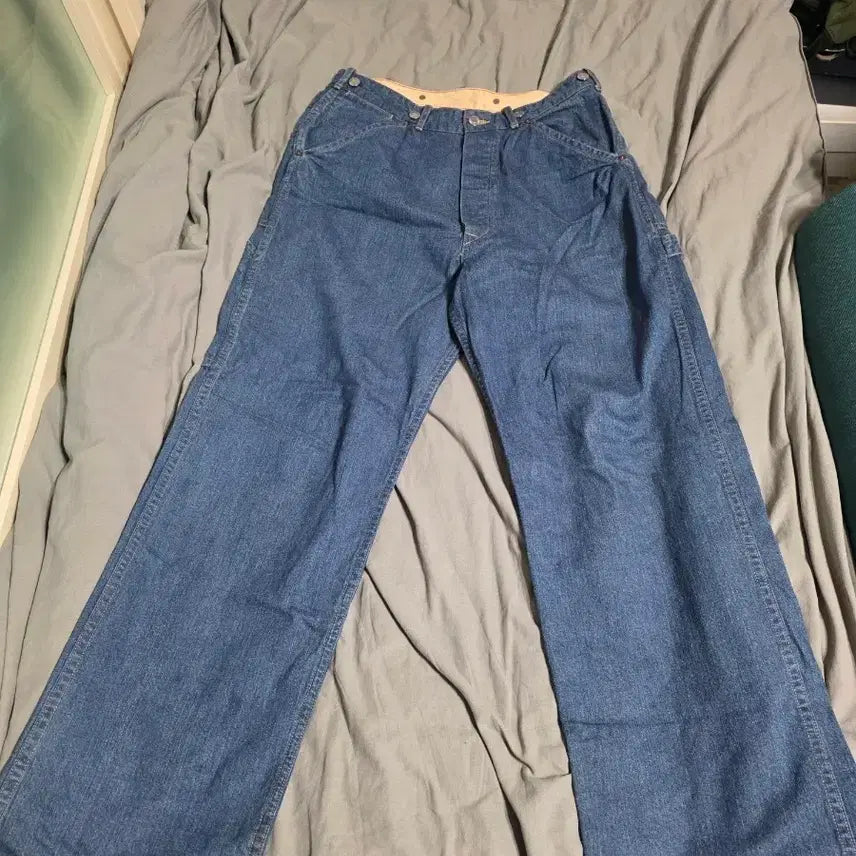 [BUNJANG] Apresse 23ss Denim Painter Pants / 아프레쎄 23ss 데님 페인터팬츠