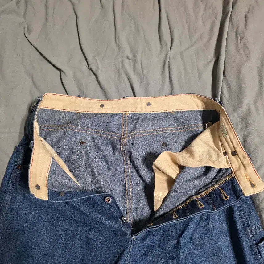 [BUNJANG] Apresse 23ss Denim Painter Pants / 아프레쎄 23ss 데님 페인터팬츠