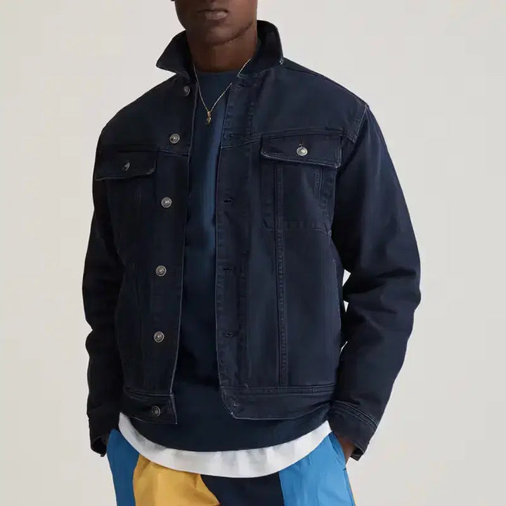 [BUNJANG] Aimé Leon Dore Denim Trucker Jacket / 에임 레온 도르 데님 트러커 자켓