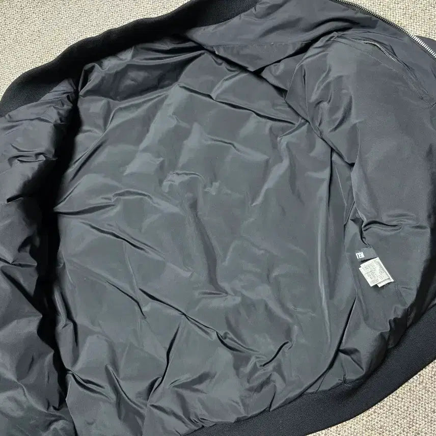 [BUNJANG] System Goose Down Short Padded MA-1 Jacket / 100 시스템 구스 다운 숏패딩 MA-1 자켓