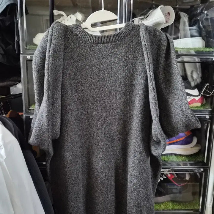 [BUNJANG] Fear of God Essentials Knit Crewneck Melange M / (1회착) 피어오브갓 에센셜 니트 맨투맨 크루넥 멜란지 M