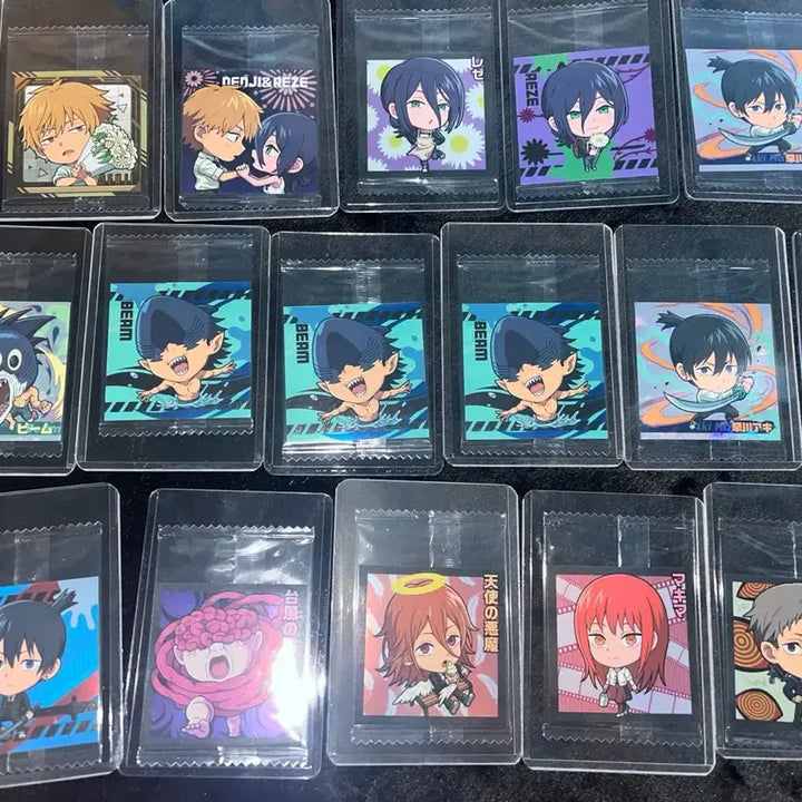 [BUNJANG] Chainsaw Man Wafer Seal Stickers Bundle Set / 체인소맨 웨하스 씰스티커 25종 일괄