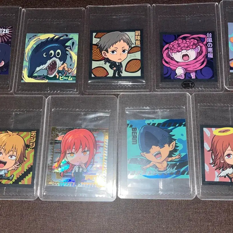 [BUNJANG] Chainsaw Man Wafer Seal Stickers Bundle Set / 체인소맨 웨하스 씰스티커 25종 일괄