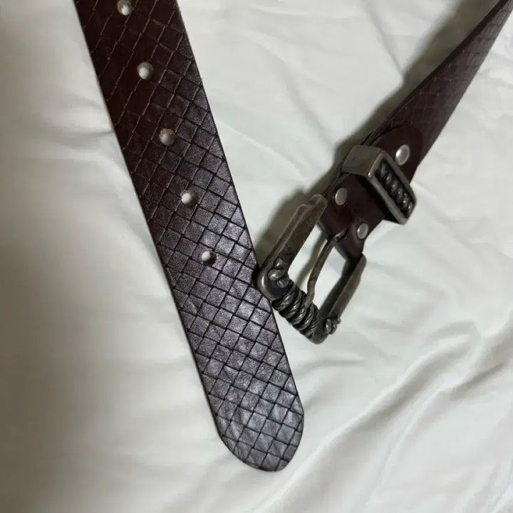 [BUNJANG] Vintage Leather Belt / 빈티지 가죽벨트