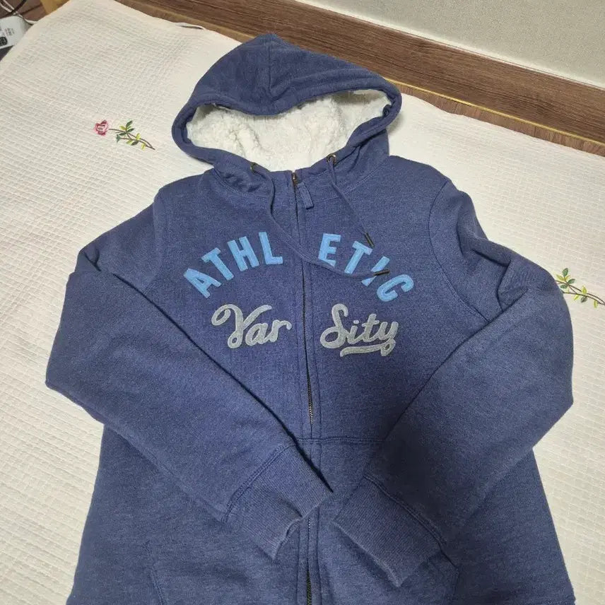 [BUNJANG] Unionbay Fleece Lined Hooded Zip-up Jacket / 유니온베이 양털 후드집업 90