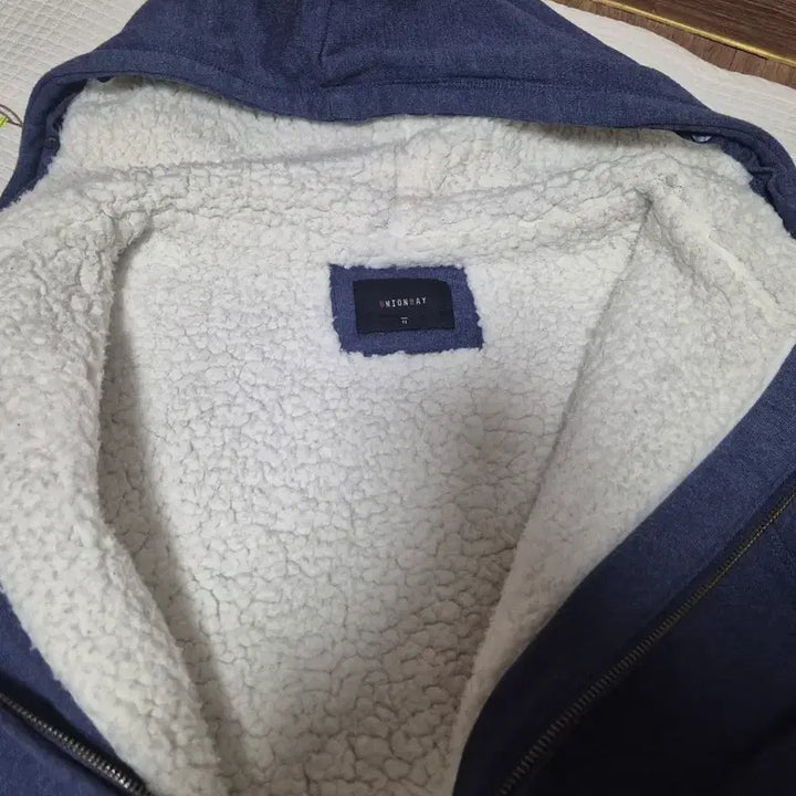 [BUNJANG] Unionbay Fleece Lined Hooded Zip-up Jacket / 유니온베이 양털 후드집업 90