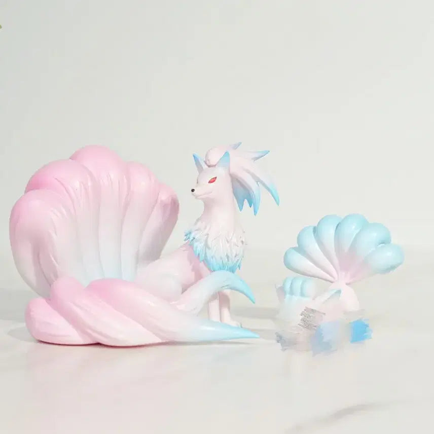 [BUNJANG] Bale Ninetales (Pink) Resin Figure / 포켓몬스터 레진 Bale 나인테일 커스텀(핑크)