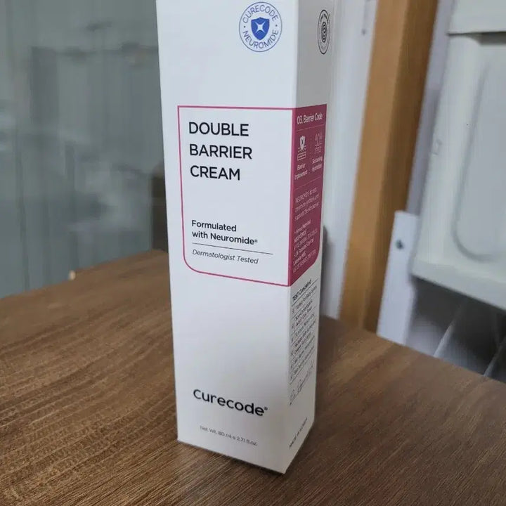 [BUNJANG] Curecode Double Barrier Cream 80ml / 큐어코드 더블 배리어 크림 피부 장벽 보습