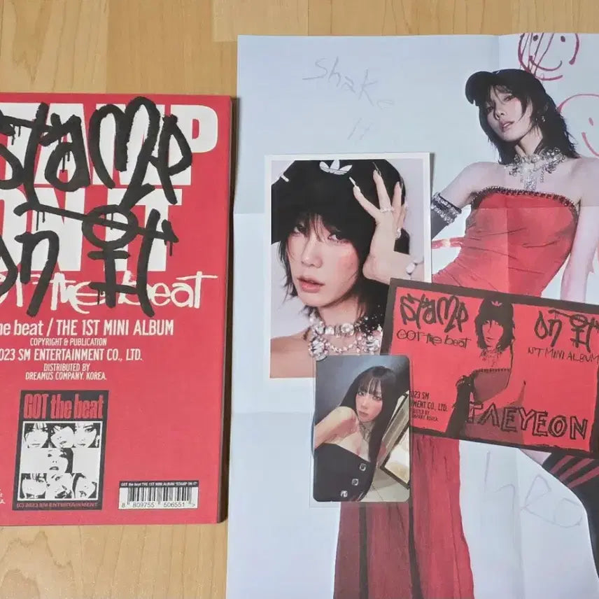 갓더비트 스탬프 버전 태연