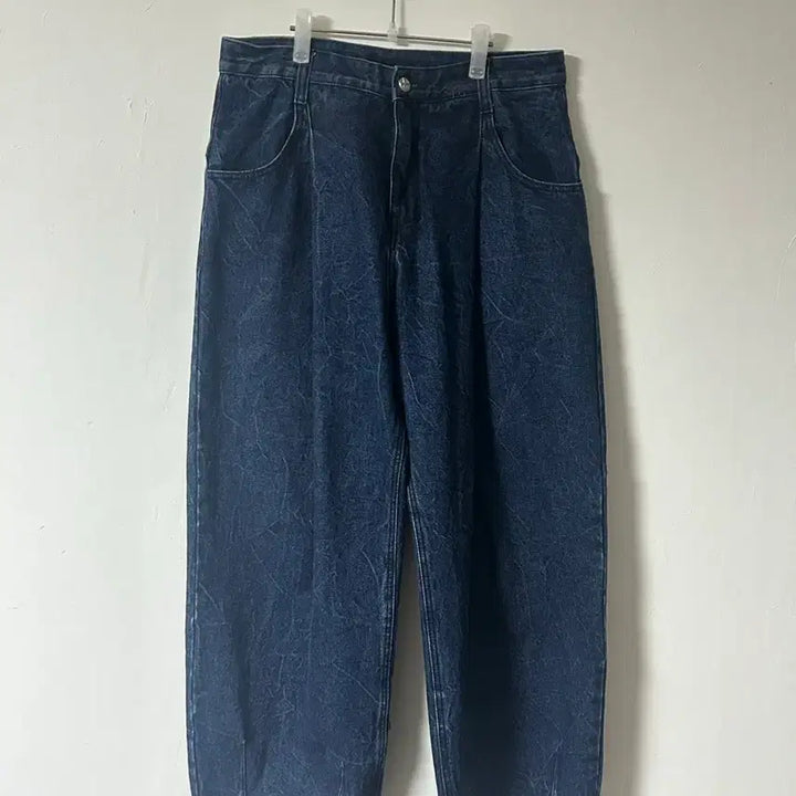 [SOLD OUT] [L] 노매뉴얼 B.D 와이드 데님 팬츠 블루