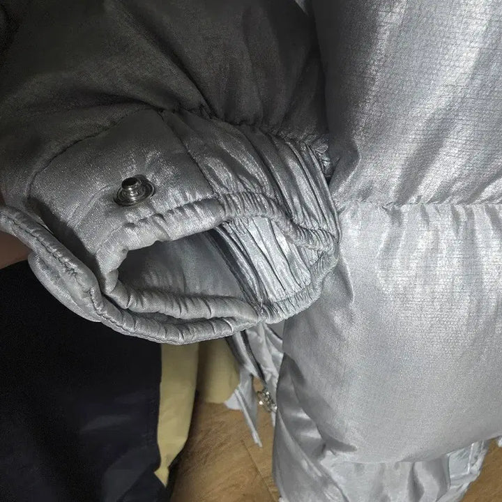 [BUNJANG] Yenkee Yenkee Padded Jacket Silver Gray (Size S) / 옌키옌키  패딩 실버그레이 s사이즈 판매해요