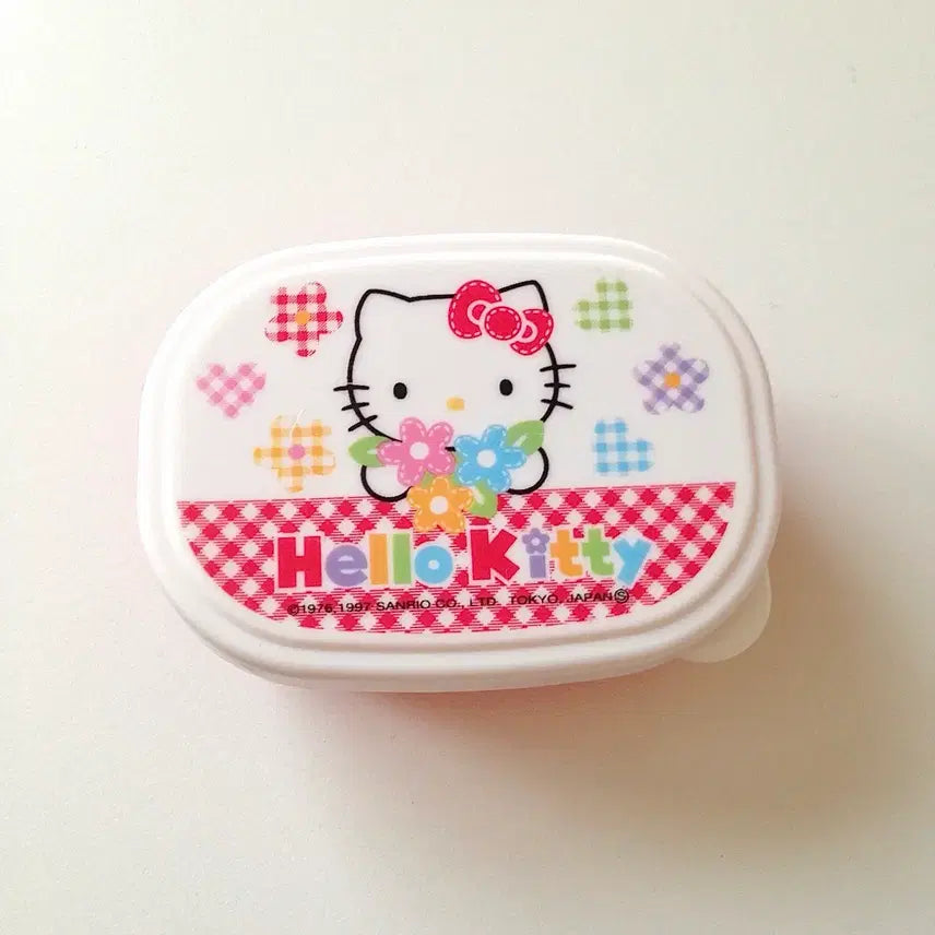 [BUNJANG] Hello Kitty Vintage Mini Lunch Box / 고전 헬로키티 미니 도시락통