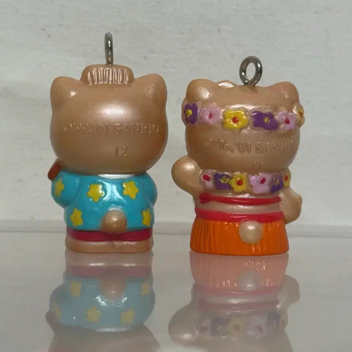 [BUNJANG] Kitty Daniel Hawaii Strap Keyring / 고전키티다니엘 하와이 스트랩키링