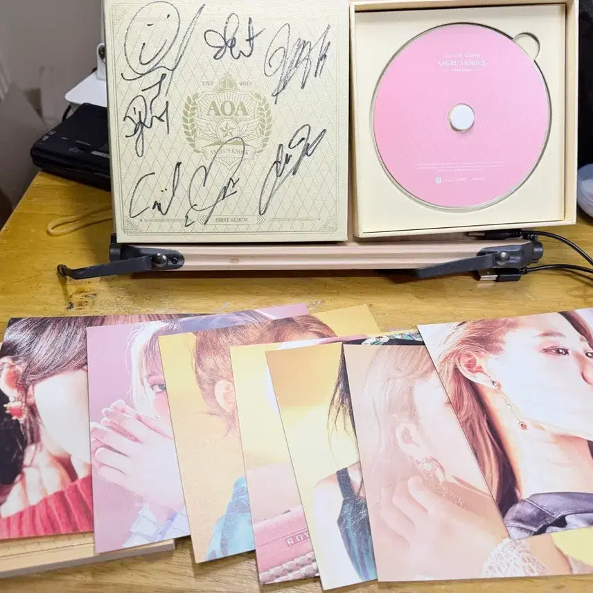 AOA 싸인앨범, 비매,정규1집,ANGEL'S KNOCK,2017년