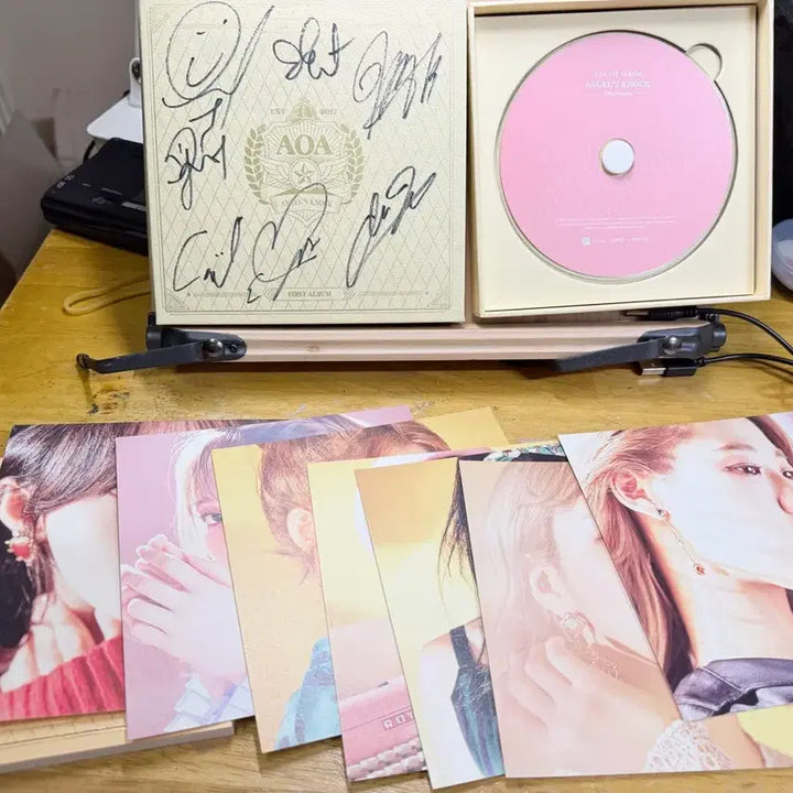 AOA 싸인앨범, 비매,정규1집,ANGEL'S KNOCK,2017년
