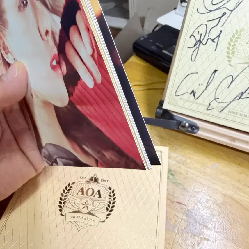 AOA 싸인앨범, 비매,정규1집,ANGEL'S KNOCK,2017년