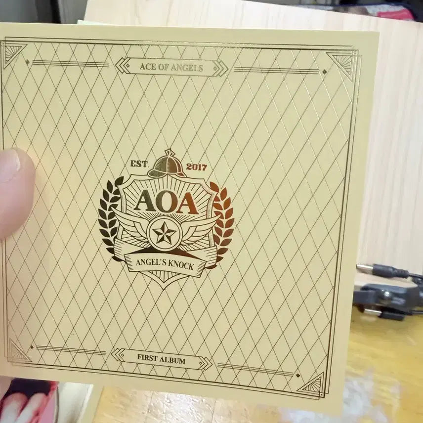 AOA 싸인앨범, 비매,정규1집,ANGEL'S KNOCK,2017년