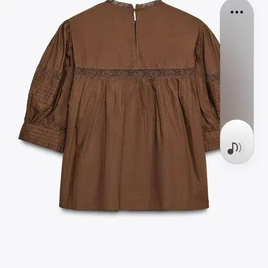 [BUNJANG] Zara Embroidered Blouse (L) / 자라 자수블라우스 L(작게나옴) 새상품