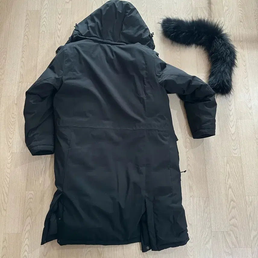 [BUNJANG] K2 Black Goose Down Long Padding 100 / K2 블랙 롱패딩 구스다운 100