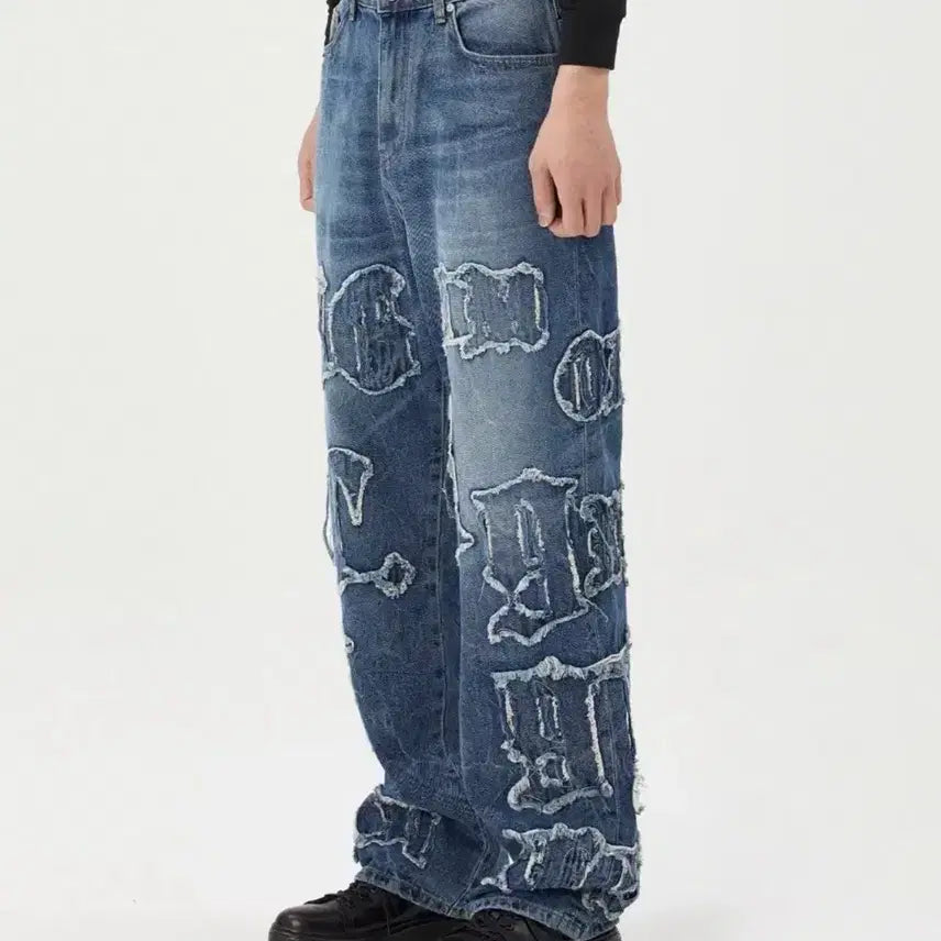 [BUNJANG] Smoke Rize Denim Pants (Size 34) / 스모크라이즈 데님팬츠 사이즈34 상태s급