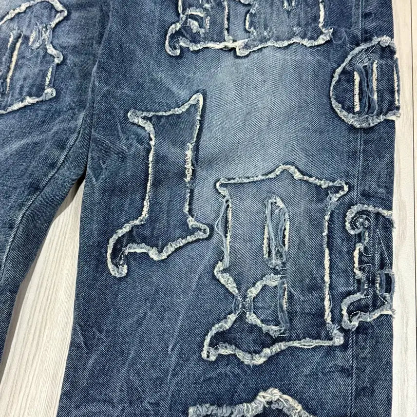 [BUNJANG] Smoke Rize Denim Pants (Size 34) / 스모크라이즈 데님팬츠 사이즈34 상태s급