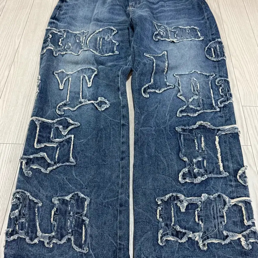 [BUNJANG] Smoke Rize Denim Pants (Size 34) / 스모크라이즈 데님팬츠 사이즈34 상태s급