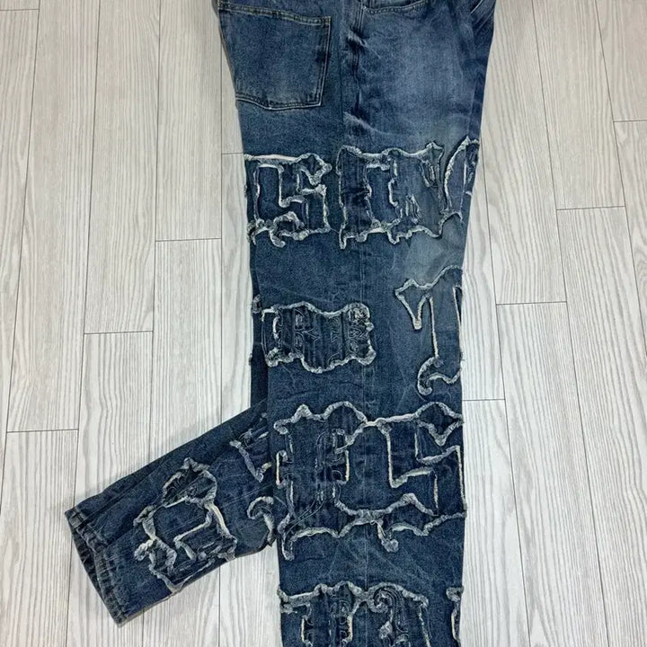[BUNJANG] Smoke Rize Denim Pants (Size 34) / 스모크라이즈 데님팬츠 사이즈34 상태s급