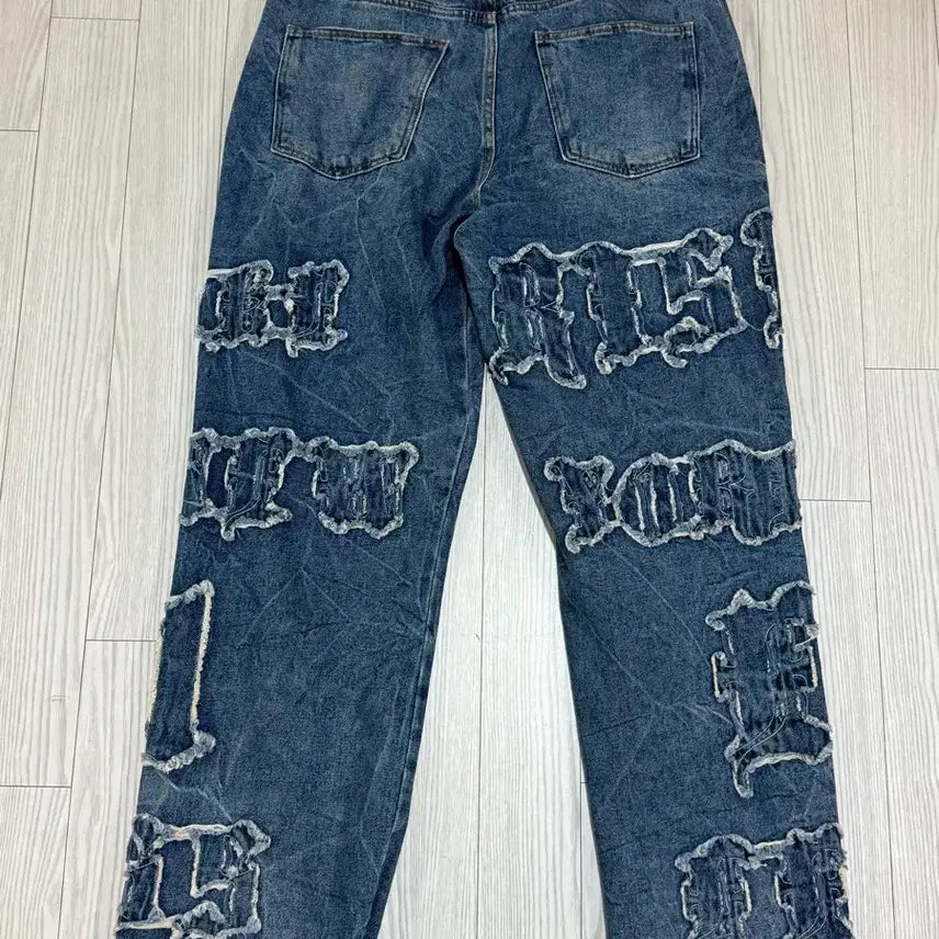 [BUNJANG] Smoke Rize Denim Pants (Size 34) / 스모크라이즈 데님팬츠 사이즈34 상태s급