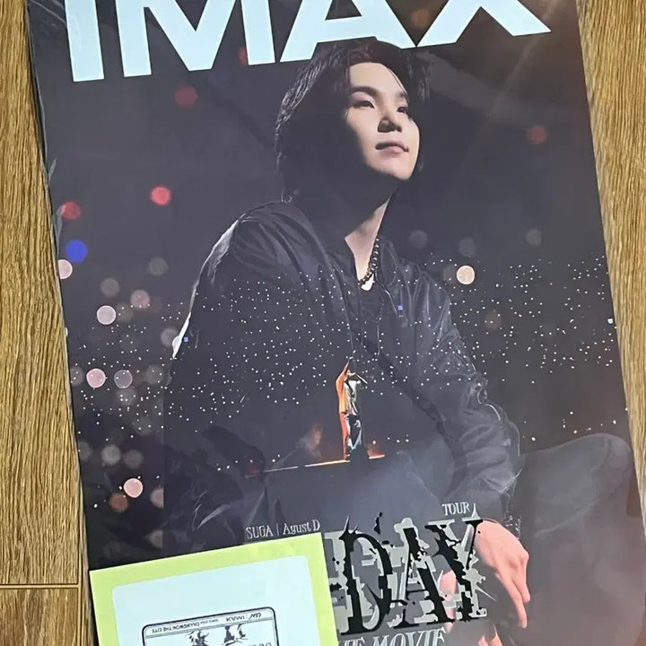 [BUNJANG] BTS Suga IMAX Poster / 방탄소년단 BTS 슈가 아이맥스 포스터