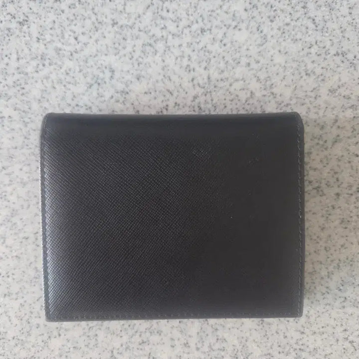 [BUNJANG] Prada Saffiano Bi-fold Wallet / 프라다 여성 반지갑 블랙 사피아노