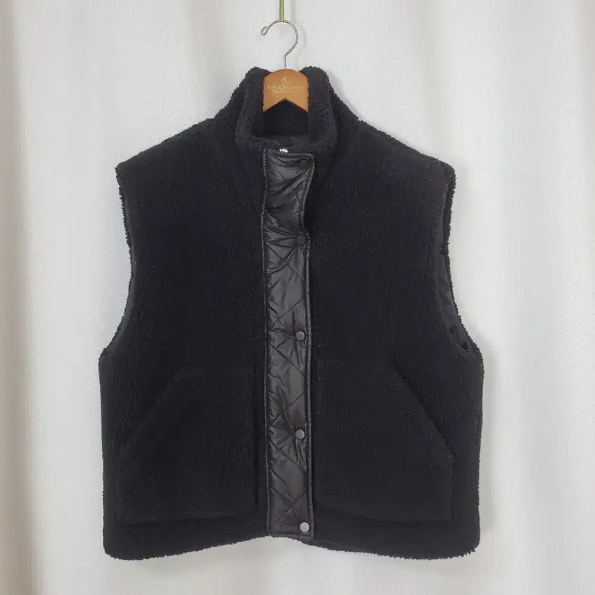 [BUNJANG] Juicy Judy Sherpa Padded Vest / 쥬시쥬디 뽀글이 패딩베스트 55-66