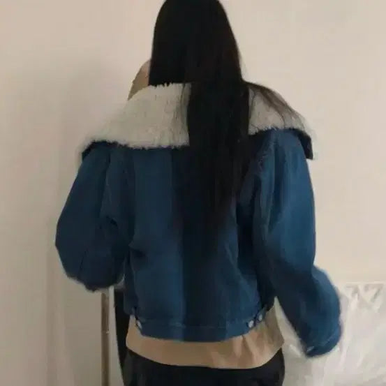 [BUNJANG] Repeller Sherling Denim Jacket / repeller 리펠러 시어링 데님 자켓
