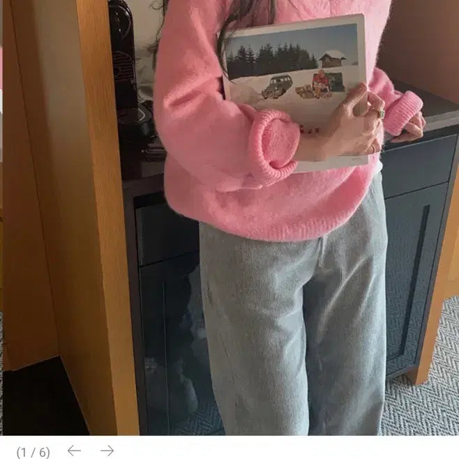 [BUNJANG] Nana Dearest Knit / [새상품 Dearest] Nana (니트) -스트로베리핑크