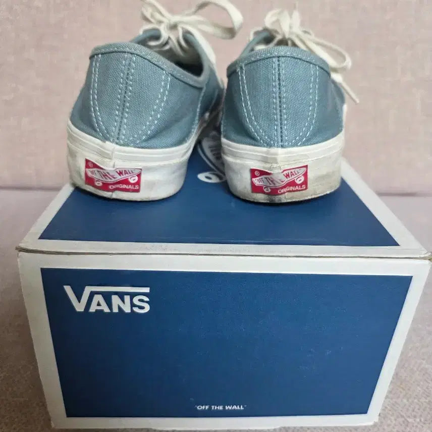 [BUNJANG] Vans Vault Authentic 43LX Smoke Blue Sneakers / (270) 반스 볼트 어센틱 43LX 스모크블루