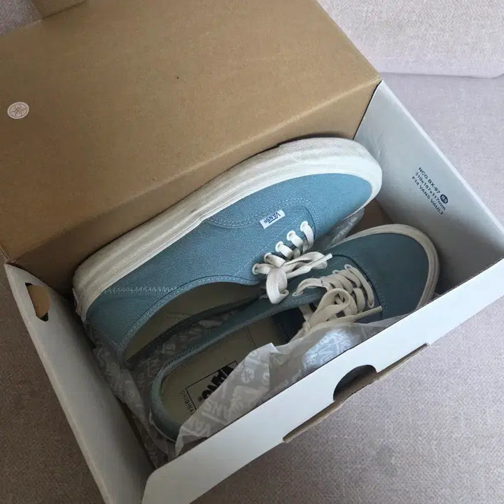 [BUNJANG] Vans Vault Authentic 43LX Smoke Blue Sneakers / (270) 반스 볼트 어센틱 43LX 스모크블루