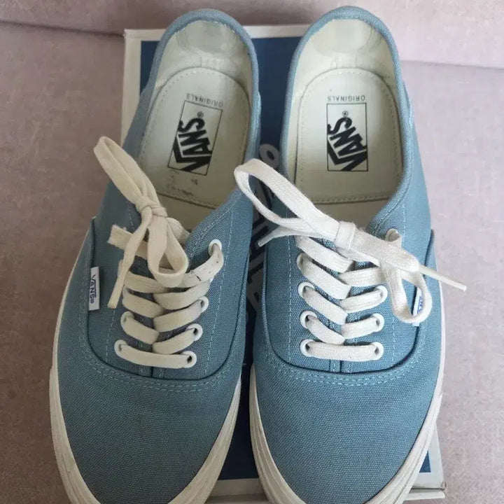 [BUNJANG] Vans Vault Authentic 43LX Smoke Blue Sneakers / (270) 반스 볼트 어센틱 43LX 스모크블루