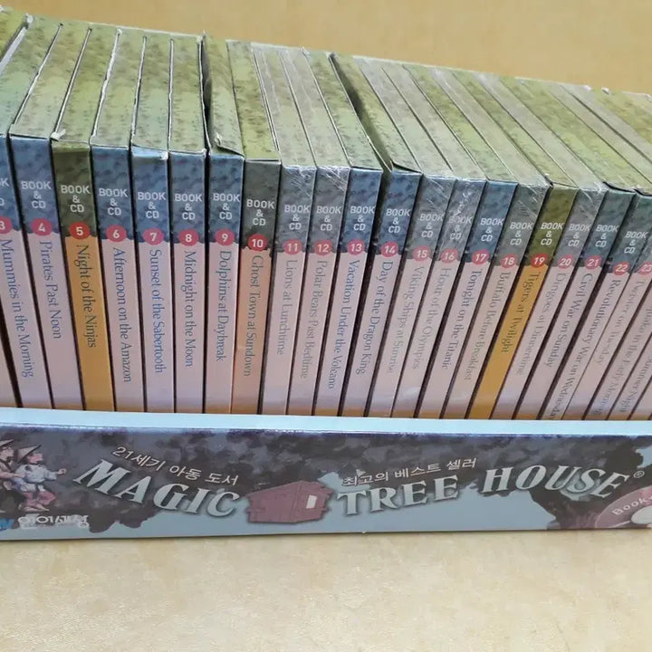 [BUNJANG] Magic Tree House Language World - Book Set / LANGUAGE WORLD MAGIC TREE HOUSE